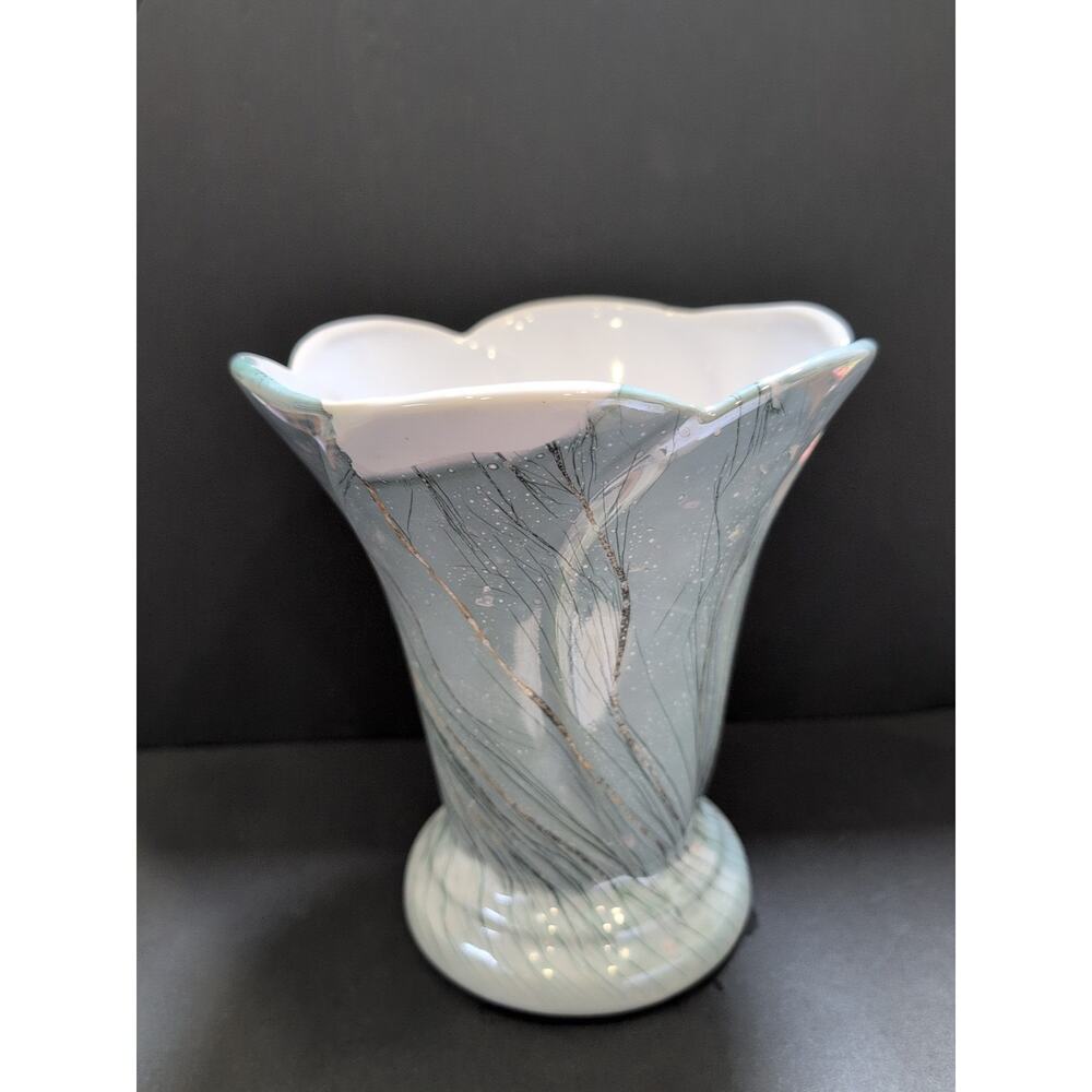 VTG Royal Haeger Pottery 2000 Vera Cruz Tulip Petal Vase 8 Inch - Picture 3 of 10